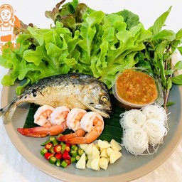 เมี่ยงกุ้ง+ปลาทู (ชุดเล็ก)