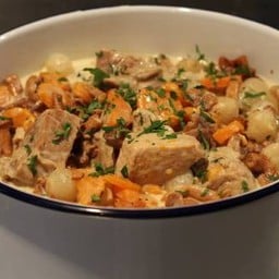 Blanquette De Veau With Tom Yum Salad