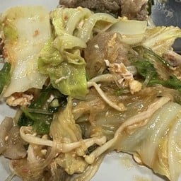 สุกี้แห้งหมู