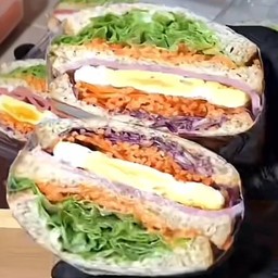 แซนวิชแฮมไข่ดาว