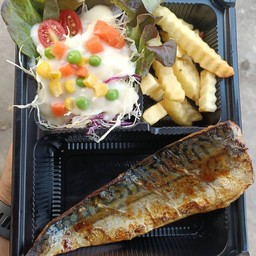 สเต็กปลาซาบะ
