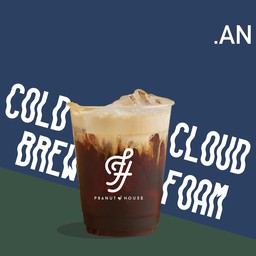 An Cold brew cloud foam