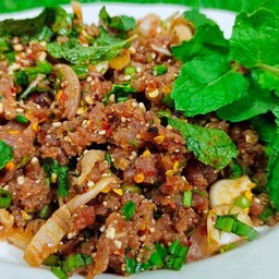 ก้อยมะนาวหมู