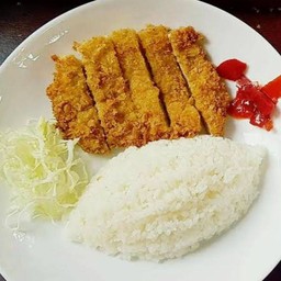 ข้าวหน้าไก่ทอด