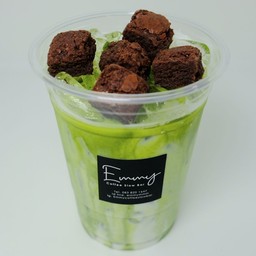 Matcha Brownie Cube