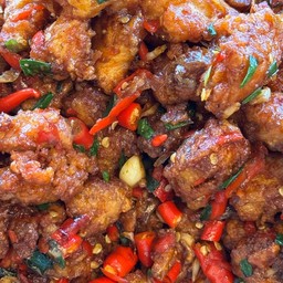 ไก่คั่วพริกเกลือ