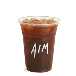 อเมริกาโน่เย็น กาแฟคั่วเข้ม เบลนคั่วกลางเข้ม
