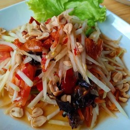 ส้มตำไทยใส่ปู