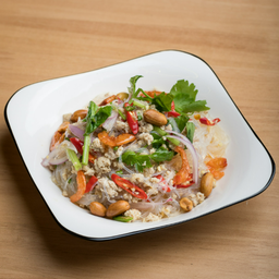 ยำวุ้นเส้นโบราณ (Traditional Glass Noodle Salad)