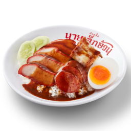 FD-RM03-ข้าวหมูแดง+หมูกรอบ