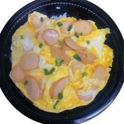 ข้าวหอมมะละไข่ข้น+ไส้กรอก