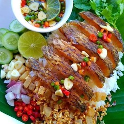 ข้าวปลาแกะ.ปลานิล