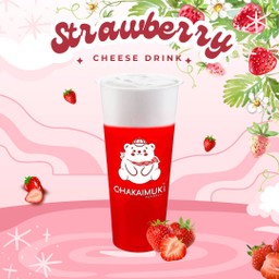 ชาสตรอว์เบอร์รีชีสดริ้ง