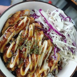 ข้าวไก่ทงคัตสึ