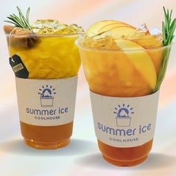 ซัมเมอร์ไอซ์เอิร์ลเกรย์ที และ ซัมเมอร์ไอซ์แอ๊ปเปิ้ลที (ซื้อ 1 แก้ว แถม ฟรี 1 แก้ว)