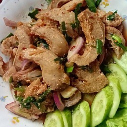 คอหมูย่างคุณGeeรสแซ่บ