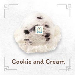 ไอศกรีมรส คุกกี้แอนด์ครีม