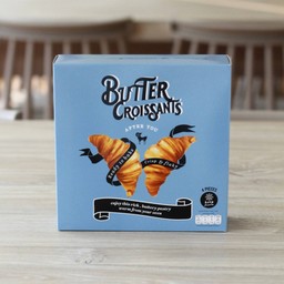 French Butter Croissants ครัวซองต์เนยสด(แช่แข็ง)