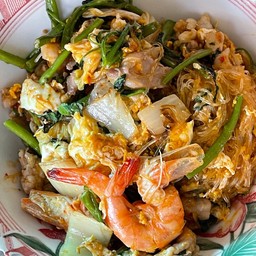 สุกี้แห้ง ทะเล