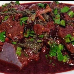 ก้อยเครื่องใน ดิบ