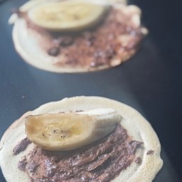 มินิเครป กล้วยนูเทลล่า กล่อง 6 ชิ้น