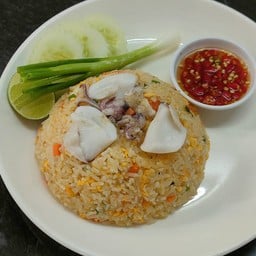 ข้าวผัดหมึก S