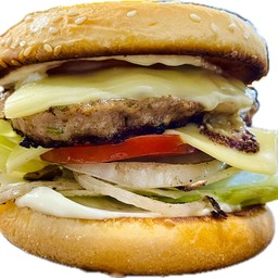 เบอร์เกอร์หมูดับเบิ้ลชีส