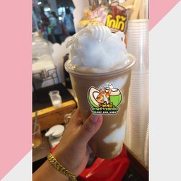 มะพร้าวนมสดปั่นกาแฟ