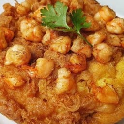 ข้าวไข่เจียวกุ้งสับ