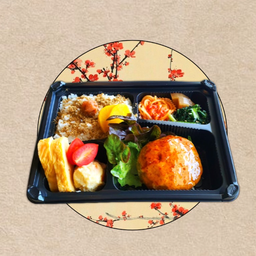 เบนโตะแฮมเบิร์กหมู