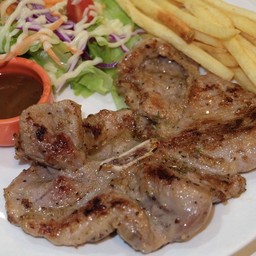 สเต็กหมูพอร์คช้อป