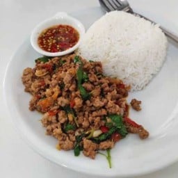 ข้าวกระเพราหมูสับ