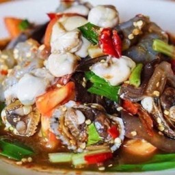 ส้มตำเกาเหลาทะเล