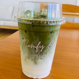 มัทฉะนมสดเย็น