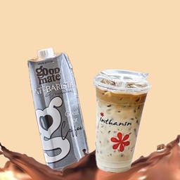 นมโอ๊ตคาเฟ่ลาเต้