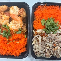 [เซตสุดฮิต] มาม่าซอสเผ็ดกุ้ง+ไข่กุ้ง + มาม่าซอสเผ็ดเนื้ิอปู+ไข่กุ้ง