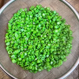 ถั่วฝักยาวใส่ขนมจีน