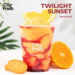 น้ำสมูทตี้ผลไม้ (Twilight Sunset)