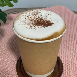 Hot cappuccino