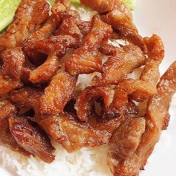 ข้าวหมูเเดดเดียว