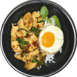 กะเพราอกไก่