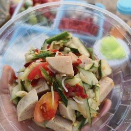 ตำเเตงหมูยอ