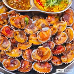 หอยแครงลวก