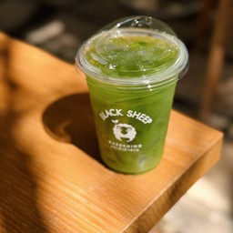 มัทฉะดำเย็น