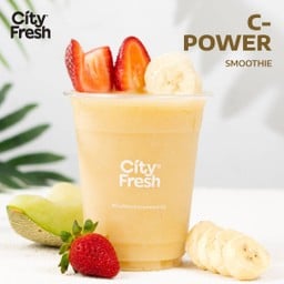 น้ำสมูทตี้ผลไม้ (C-Power)