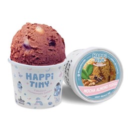ไอศกรีมถ้วยมอคค่าอัลมอนต์ฟัดจ์. Mocha Almond Fudge Ice-Cream