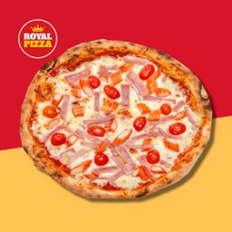 Crab and Ham Pizza
