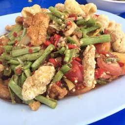 ตำถั่วแคปหมู