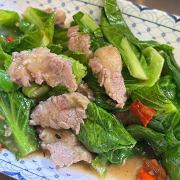 ผัดแขนงเนื้อ