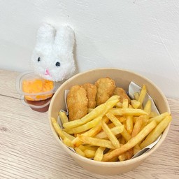 เฟรนฟาย+นักเก็ต